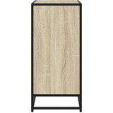  Komoda boja hrasta 68x35x76 cm konstruirano drvo i metal | shoptok.hr