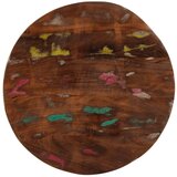 vidaXL Mizna plošča Ø 60x1,5 cm okrogla trden predelan les | Shoptok.si