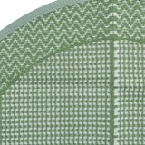 Vanjski Zunanja preproga zelena Ø120 cm PP | Shoptok.si