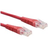 Roline 21.15.0924 RJ45 omrežni kabel\, patch kabel cat 6 u/utp 1.50 m rdeča 1 kos, (20420730) | Shoptok.si