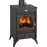 kamin K-1 retro, crni