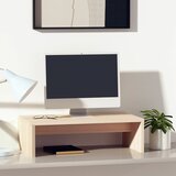  Stalak za monitor 50 x 27 x 15 cm od masivne borovine | shoptok.hr