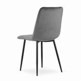 Lava stolica - tamno sivi baršun x 1 | shoptok.hr