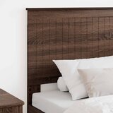  Uzglavlje s uzglavljem Smeđi hrast 90 cm Konstruirano drvo | shoptok.hr