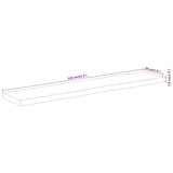 vidaXL zidna polica 110x20x3 8 cm pravokutna bagremovo drvo živi rub | shoptok.hr