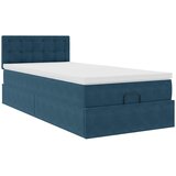  Okvir kreveta s madraca tamnoplavi 90x200cm baršunasti | Eponuda.com