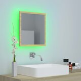  LED kupaonsko ogledalo boja hrasta sonome 40x8,5x37 cm akrilno | Eponuda.com
