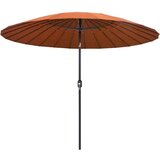  Vrtni suncobran s aluminijskom šipkom 270 cm boja cigle | shoptok.hr
