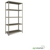 Metalna polica KIT 188x100x40cm5x65 kg siva | ePonuda.com
