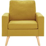  2-dijelni set sofa od tkanine žuti | shoptok.hr
