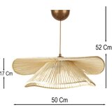 Luster na lanku DUVELA 1xE27/40W/230V bež | Eponuda.com