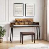 Studio radni stol Dimljeni hrast 110 x 36 x 19,5 cm | shoptok.hr
