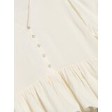 Sinsay Bluza s V izrezom s volanom od viskoze s dodatkom lana | shoptok.hr