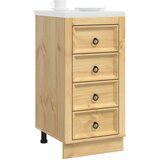  Cabinet SKI Medeno Smeđa 40 x 46 x 81 cm Čvrsto borovo drvo | shoptok.hr