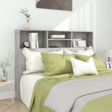 vidaXL Uzglavlje s ormarićem siva boja betona 140 x 19 x 103,5 cm Cijene