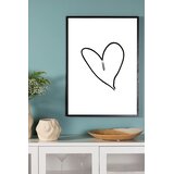 Venture Home poster Heart 70 × 100 cm, bijeli | shoptok.hr