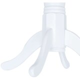  5-dijelni blagovaonski set od drva kaučukovca bijelo-smeđi | shoptok.hr