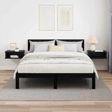  Nočna omarica 2 pcs Črna Orehovina 40 x 31 x 15 cm, (5000160493) | Shoptok.si