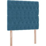  s madracem i skladištem Tamno plava 100 x 200 cm Baršun | shoptok.hr