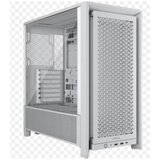 Corsair Kućište FRAME 4000D Mid-Tower/ATX/staklo/bez napajanj/bela/CC-9011291-WW | Eponuda.com