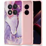 Onasi Silikonski ovitek Marmor za Xiaomi Redmi Note 14 Pro 5G - roza | Shoptok.si