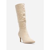La Modeuse Mestni škornji 75919_P179681 Bež | Shoptok.si