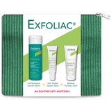 Noreva Set Gel za čišćenje lica, krema za lice i maska za dubinsku hidrataciju sa neserom Exfoliac, Zeleni Cene