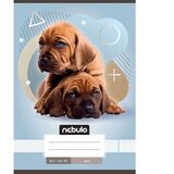 NEBULO spajalica obična bilježnica A5 20-32 životinjski - sa psima | shoptok.hr