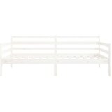  Dnevni ležaj bijeli 80 x 200 cm od masivne borovine | shoptok.hr