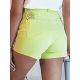 DStreet GLAMWEAR Women's Denim Shorts Yellow cene