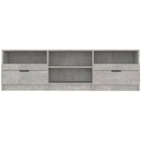 TV ormarić boja betona 150x33,5x45 cm od konstruiranog drva | shoptok.hr