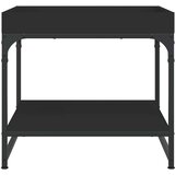  Stolić za kavu crni 49,5 x 49,5 x 45 cm od konstruiranog drva | Eponuda.com