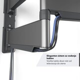 Vogels TVM5645WH, ELITE zidni nosač za TV od 40"-77", rotacija 180°, max 45 kg | shoptok.hr