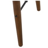 Ixia Črna kovinska stranska mizica 38x120 cm Oslo – | Shoptok.si