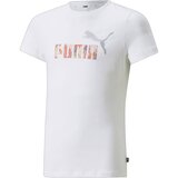 Puma Majica za djevojčice Majica Bloom Logo Tee G Bjela | shoptok.hr