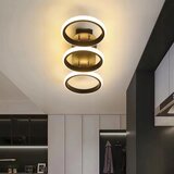  LED prigušiva stropna svetiljka LED/30W/230V 3000-6500K crna Wi-Fi Tuya + daljinski upravljač | Eponuda.com