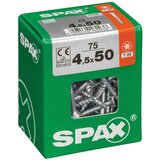 SPAX Vijak za les Spax (4,5 x 50 mm, vrsta glave: TX, jeklo, 75 kosov) | Shoptok.si