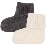 EWERS Čarape antracit siva / vuneno bijela