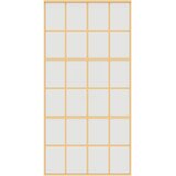  Klizna vrata zlatna 102,5x205 cm matirano staklo ESG i aluminij | Eponuda.ba