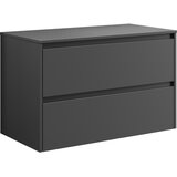  Kupatilski ormarić TRONDHEIM za umivaonik širine 90 cm, antracit | Eponuda.com