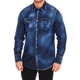 Dsquared Srajce z dolgimi rokavi S79DL0013-S30341-470 Modra Cene