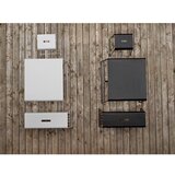 Zone Črna kovinska jedilna miza 58x75 cm A-Café – | Shoptok.si