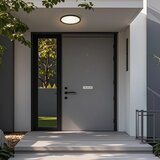 Brilagi - LED svetlo za kupatilo ULTRA SLIM LED/18W/230V prečnik 30 cm crna IP54 | Eponuda.com
