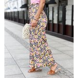 UR/CEO Purple wide pleated women's pants Sammira | shoptok.hr