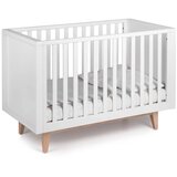 Troll nursery® otroška posteljica scandy™ 60x120 white/natural | shoptok.hr