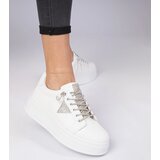 Gemre White sneakers with silver rhinestones Treysi | shoptok.hr