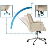 MID.YOU Pisarniški Stol Solao 400, Bež | Shoptok.si