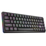  Gaming RAMPAGE REBEL black, Mechanical, Low Profile, blue switch, US Layout, Rainbow | Eponuda.ba