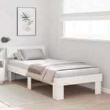  Krevetna konstrukcija Bijelo 80 x 200 cm Čvrsto borovo drvo | shoptok.hr