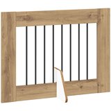  Vrata za pse s postoljem 4 pcs Hrast artisan 80 x 60 cm | shoptok.hr